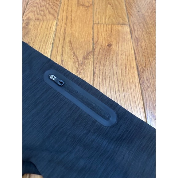 New Spyder Active ProWeb Hoodie Mens Small Black Pullover Long Sleeve Zip Pocket - Picture 7 of 10